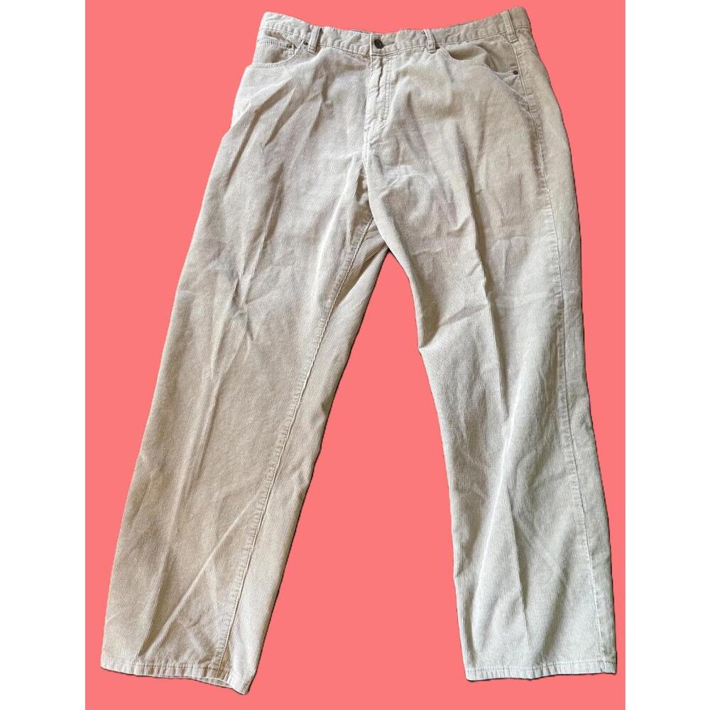 Calvin Klein Jeans Khaki Corduroy Pants Mens Size 40 x 32